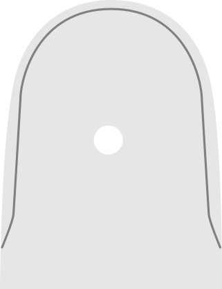 ESPADA SÓLIDA PROFESIONAL 3/8" (E84) - 60cm (24") - 1.5mm (0.058")  H