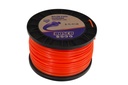 NYLON GUADAÑA CARRETE 209m CUADRADO Ø3.3mm NARANJA