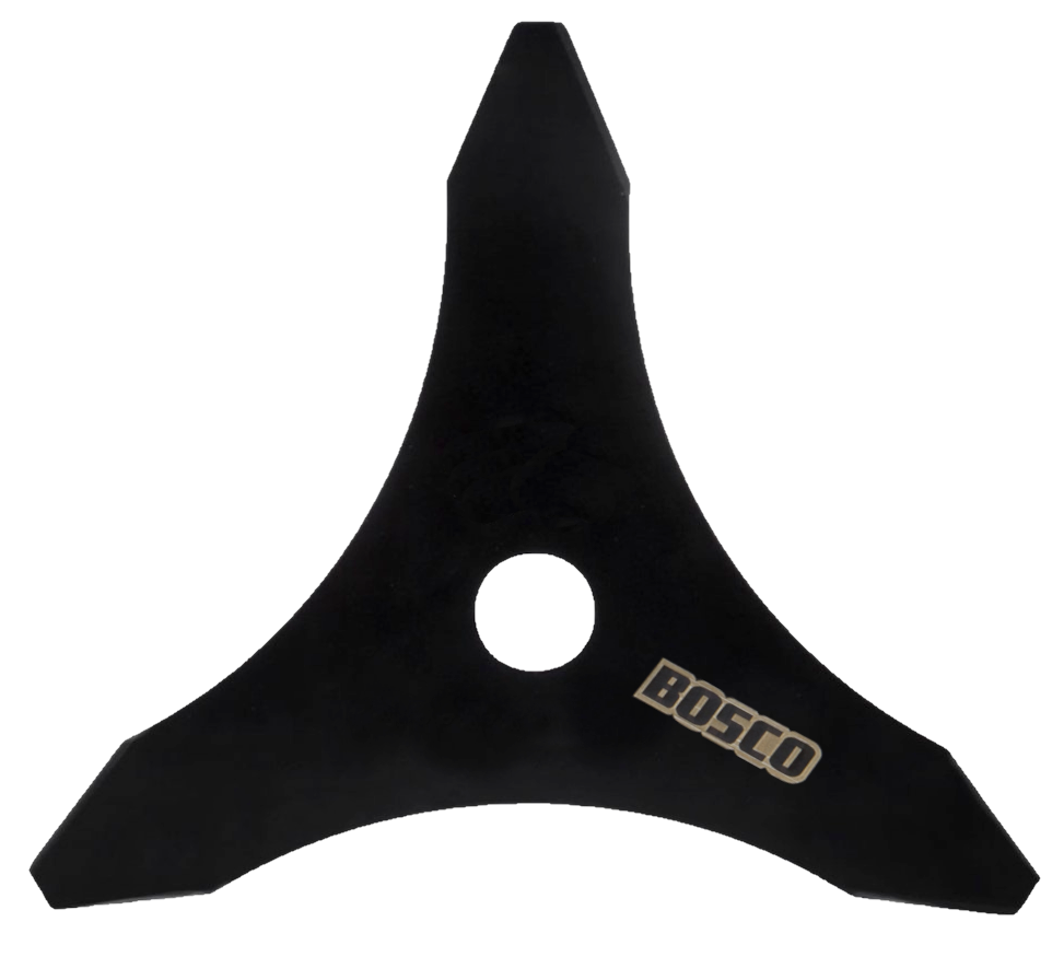 CUCHILLA GUADAÑA 3 PUNTAS PESADA MAX Ø 12" (300mm) OJO 1" (25.4mm)