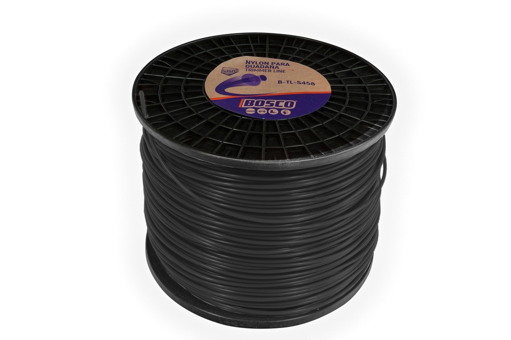 NYLON GUADAÑA CARRETE 407m REDONDO Ø3.5mm NEGRO